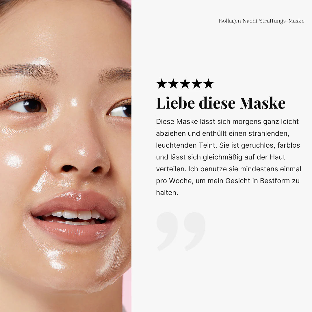 K-Beauty Kollagen Nachtmaske mit Lifting/Straffungs-Effekt