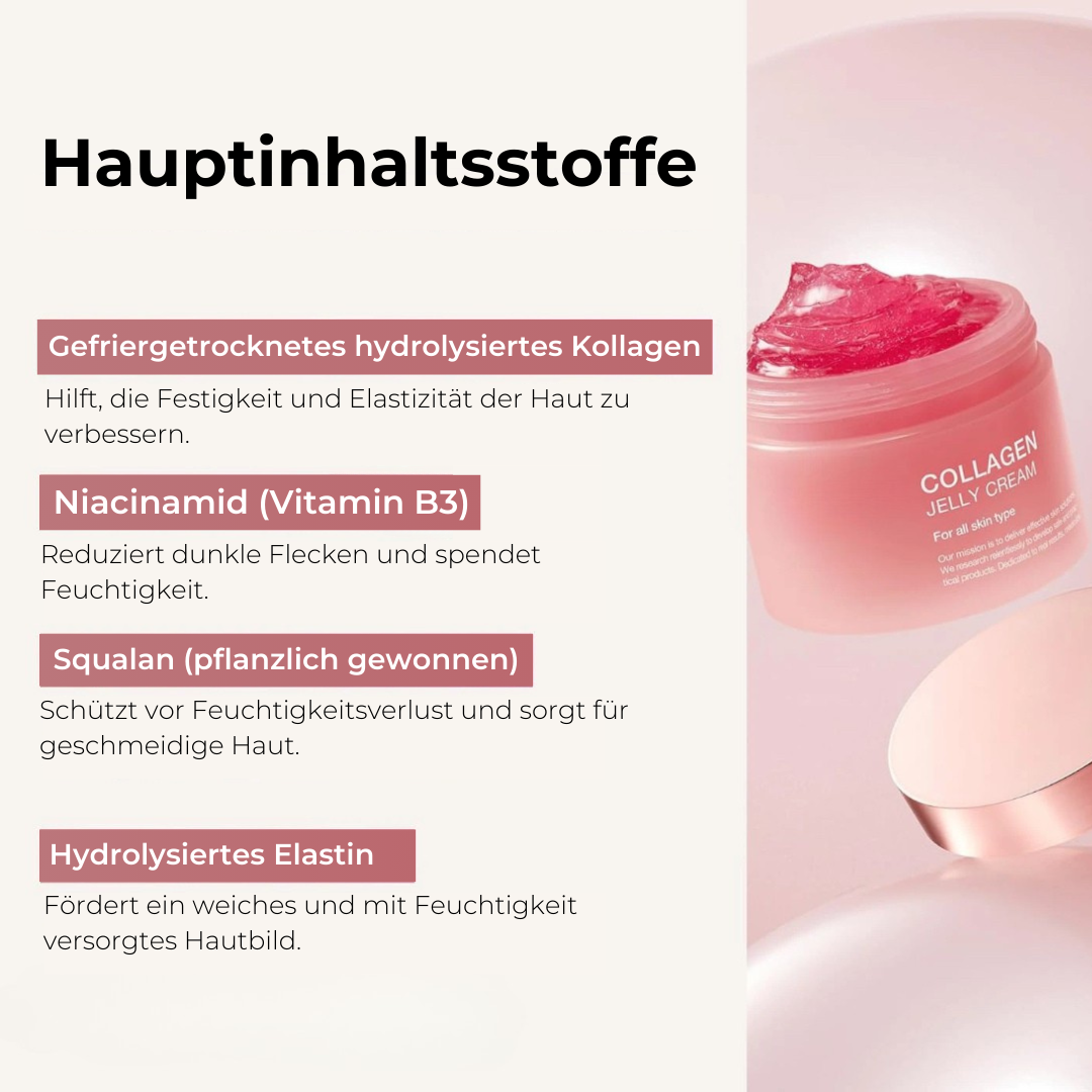 Glowera® - Korean Kollagen Niacinamid Jelly Gesichtscreme