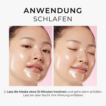K-Beauty Kollagen Nachtmaske mit Lifting/Straffungs-Effekt